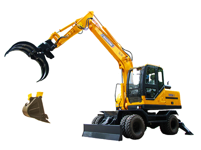 寶鼎輪式挖掘機 建筑工程機械中的多面手